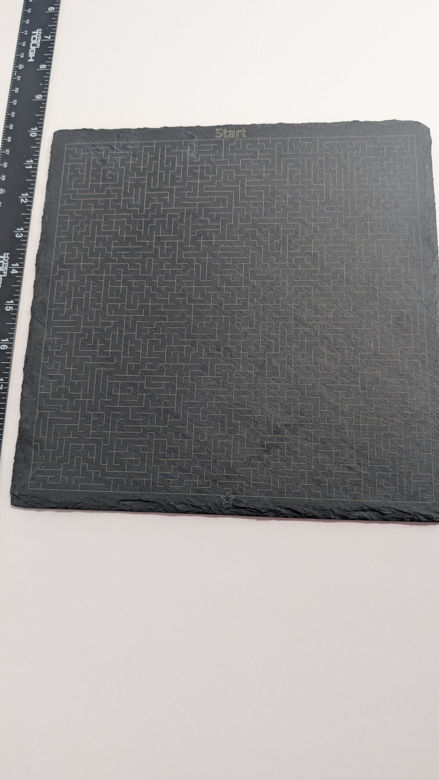 10-Inch Square Slate Coasters