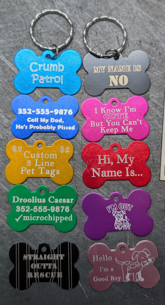 Custom Pet ID Tags