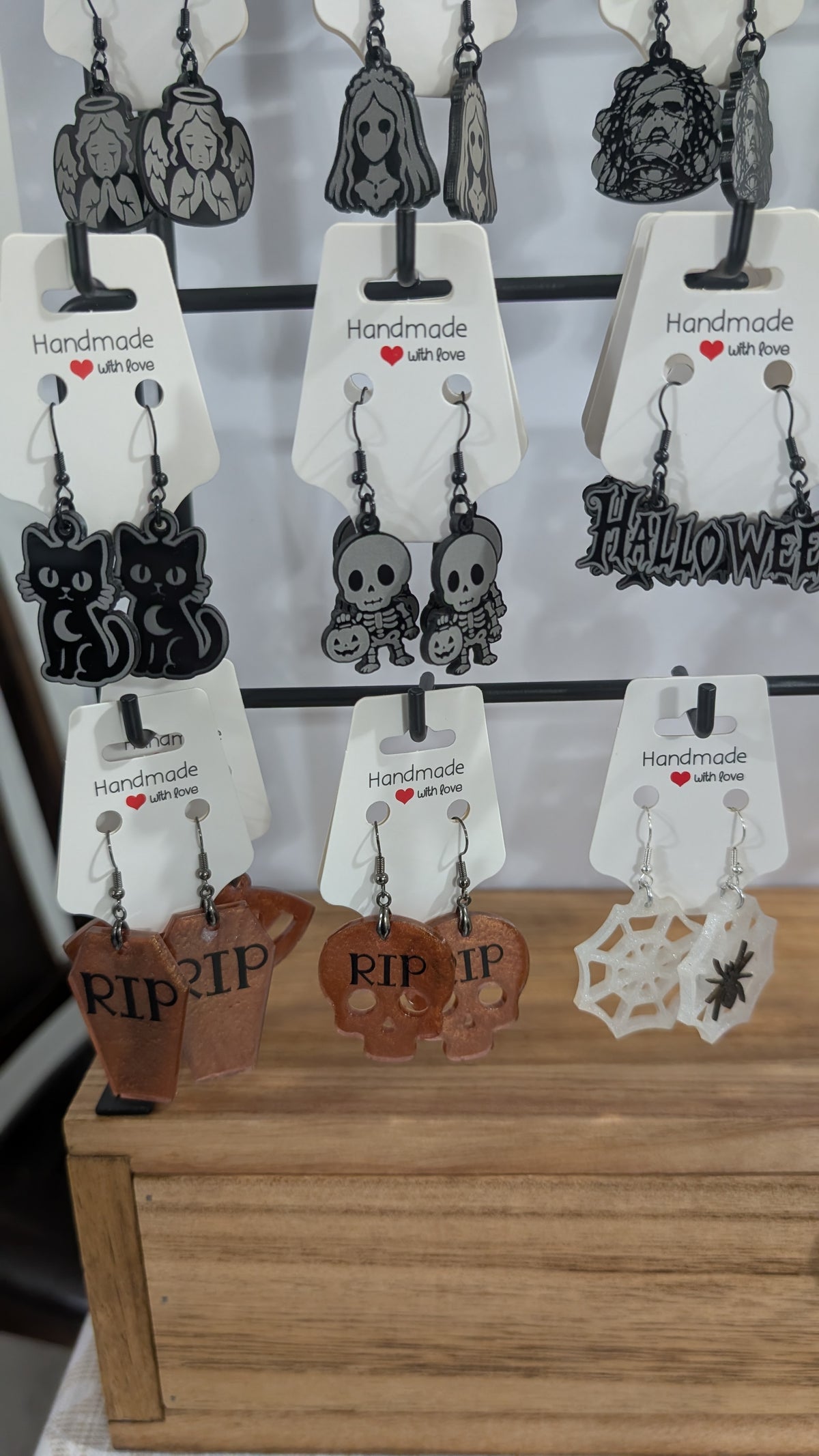 Halloween Dangle Earrings – Choose Your Design