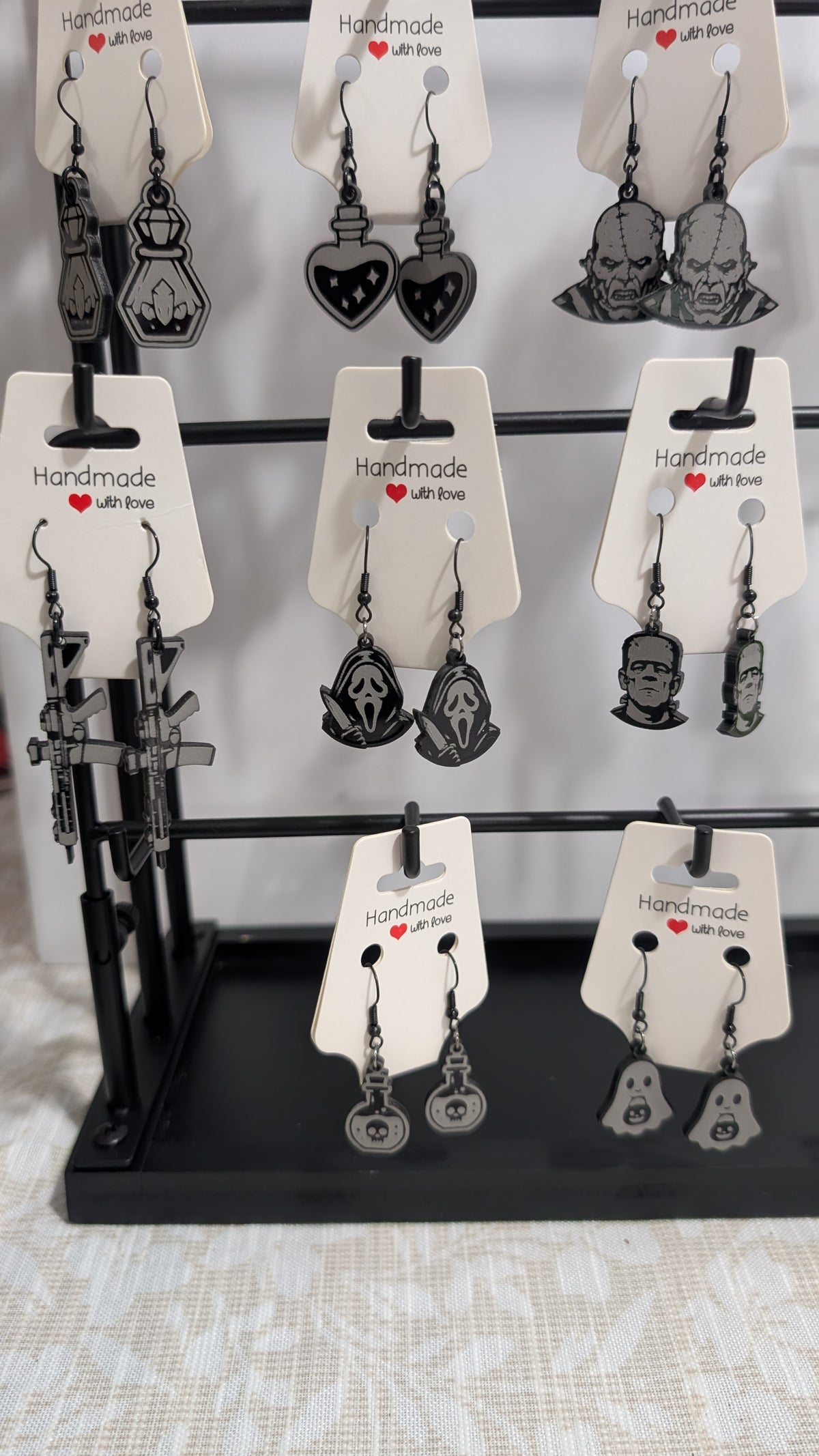 Halloween Dangle Earrings – Choose Your Design