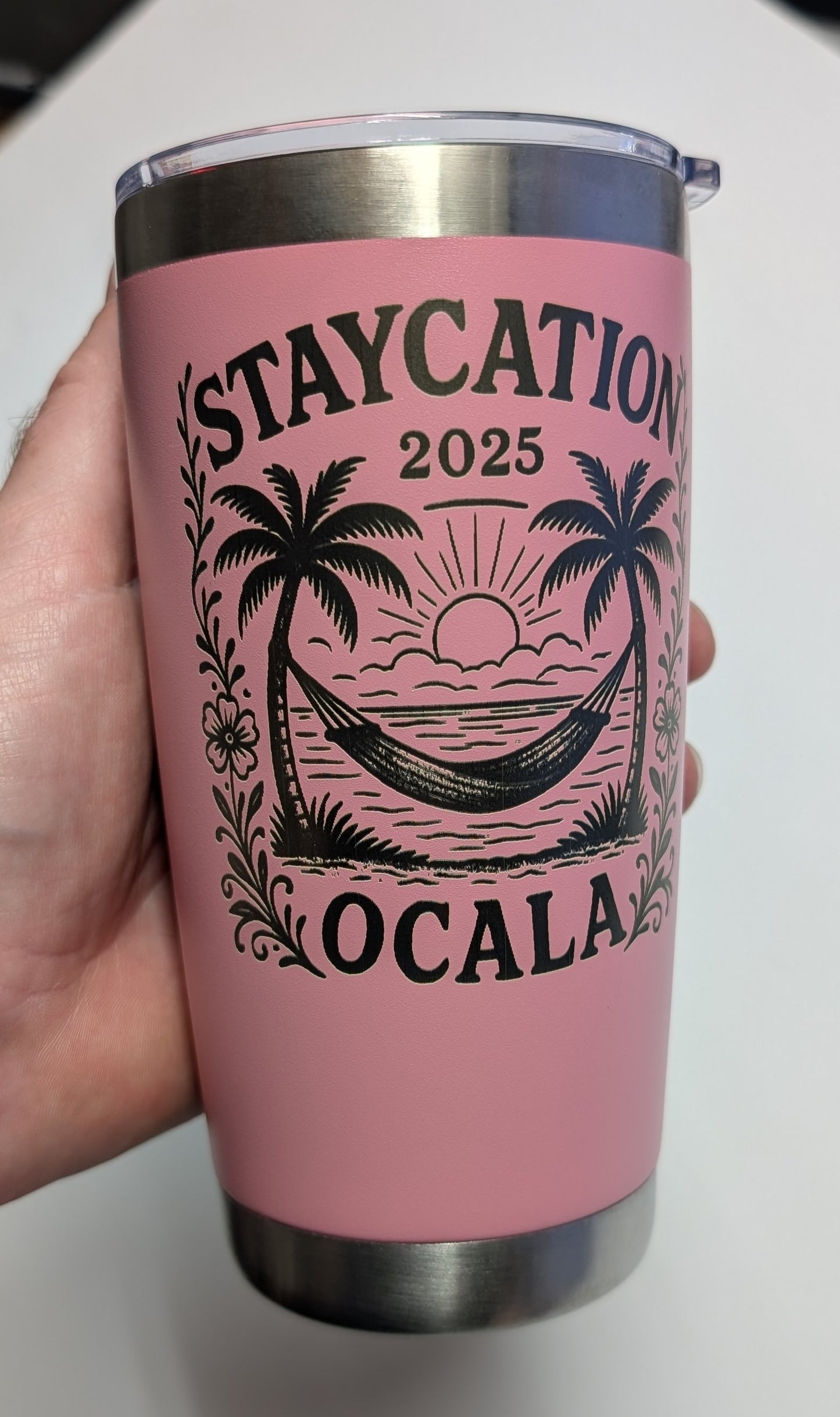 20oz Custom Engraved Tumbler - All Colors Available