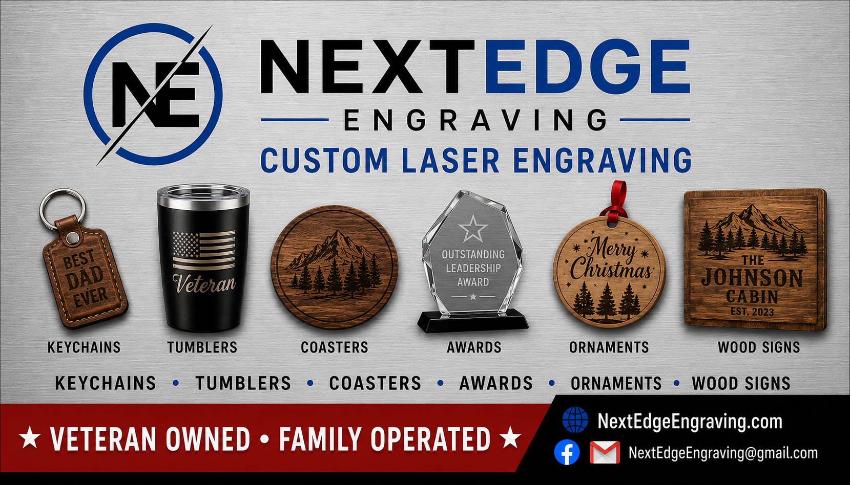 NextEdge Engraving - Custom Laser Engraving