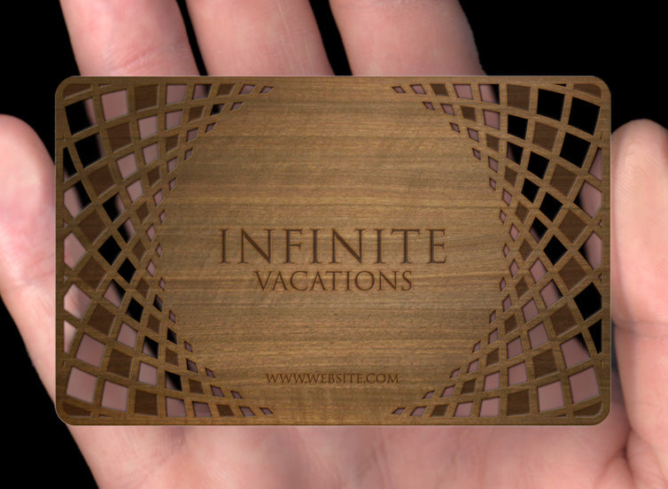 Wooden Business Cards - Customizable